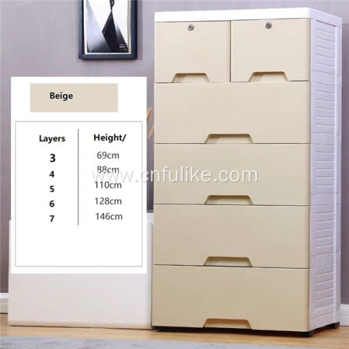 Cabinets Storage Bedroom Multi-function Plastic Drawer